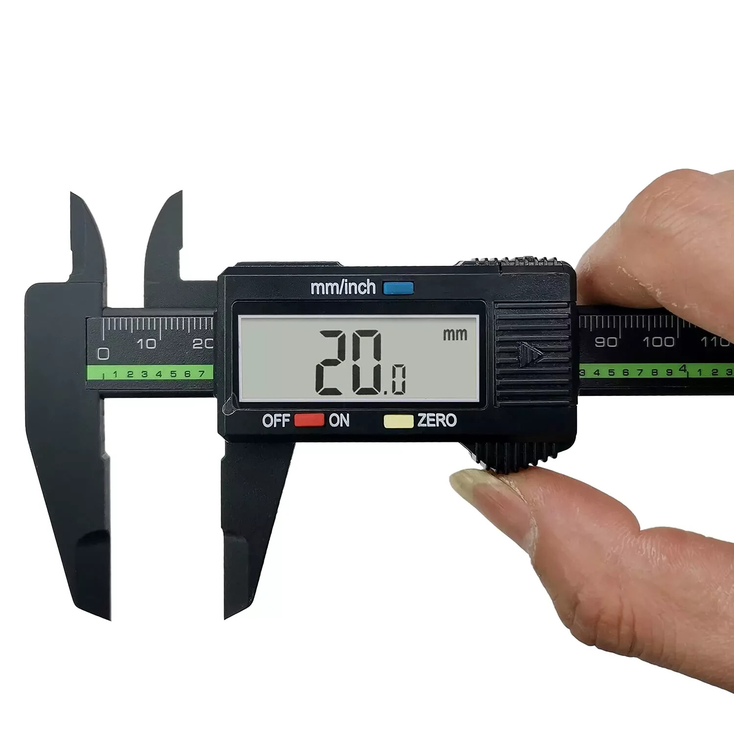SATTIYRCH Electronic Digital Caliper Large LCD Screen 0-6"/150mm gallery