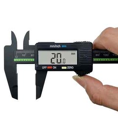 SATTIYRCH Electronic Digital Caliper Large LCD Screen 0-6″/150mm