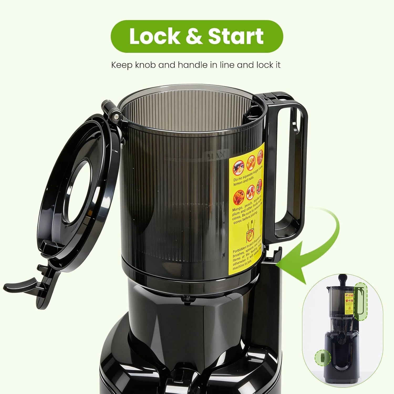 Slow Juicer Machine Masticating Cold Press Juicers Squeezer Vegetable Processor gallery