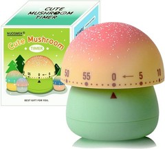 Mechanical Kitchen Timer 60 Minute Manual Wind Up Green ABS