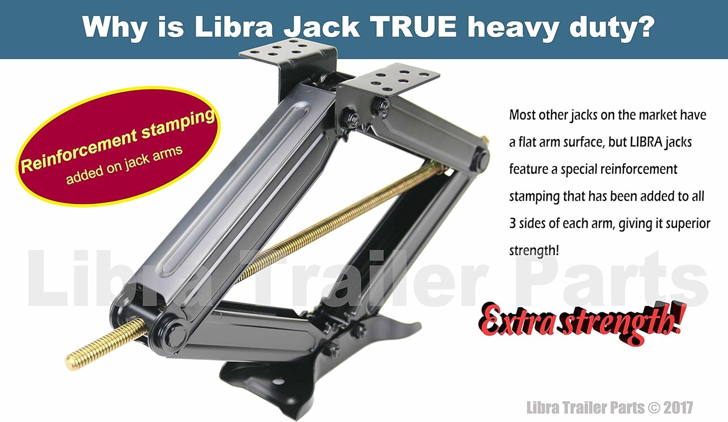 Set 4 24" 6000lbs RV Trailer Camper Stabilizer Leveling Scissor Jacks gallery