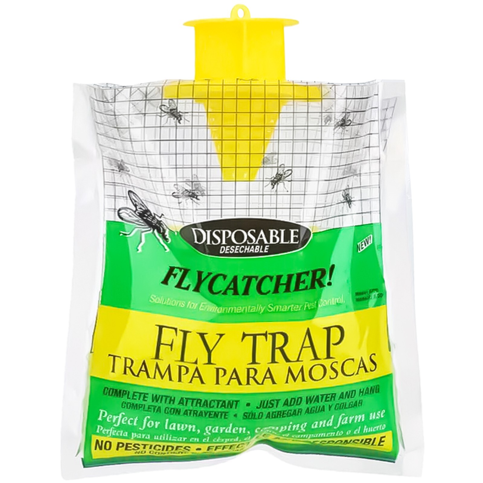 2-8 Pack Disposable Fly Trap Bags To Catch Flies Outdoor, Hanging Style gallery