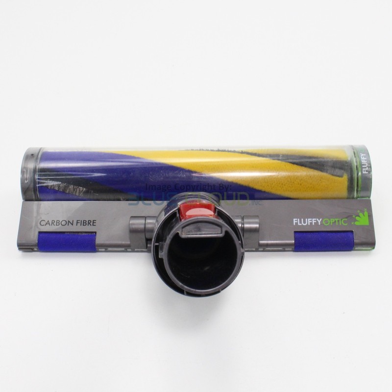 Dyson V12 Detect Slim V9 FLUFFY OPTIC CLEANER HEAD OEM Part # 972522-02 / 486047 gallery