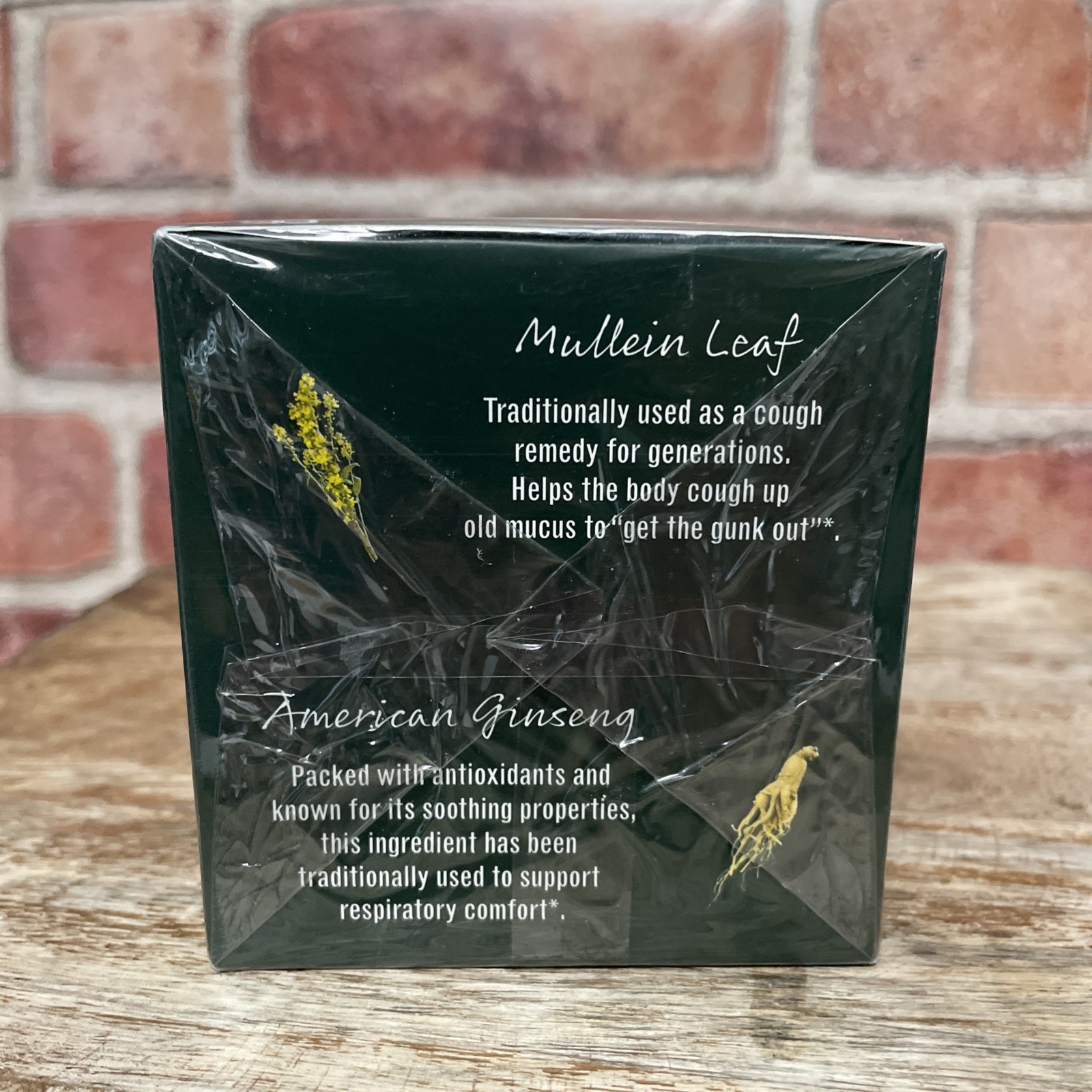 Betterbrand Better Lungs Detox Tea Caffeine Free Herbal Tea Bags Mullein Leaf gallery