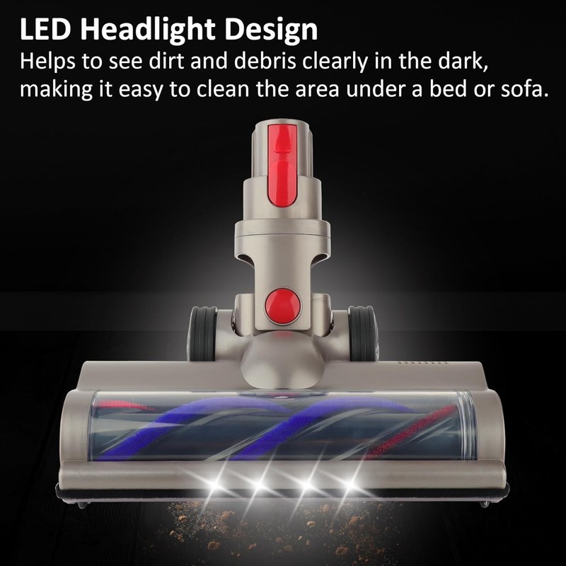 Quick Release Brush Cleaner Head for Dyson V15 V11 V10 V8 V7 Vacuum Cleaner gallery