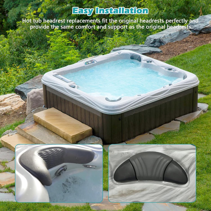 Replacement Head Rest Pillows Fit for Artesian Island Spas Hot Tubs and Tidal gallery