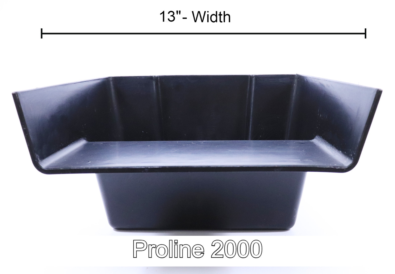 Pondmaster-2000 Pond Filter/Waterfall Box-water garden-11" spillway-w/1" inlet gallery