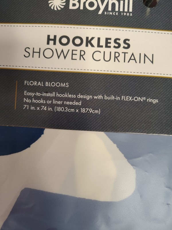 Broyhill Hookless Shower curtain gallery