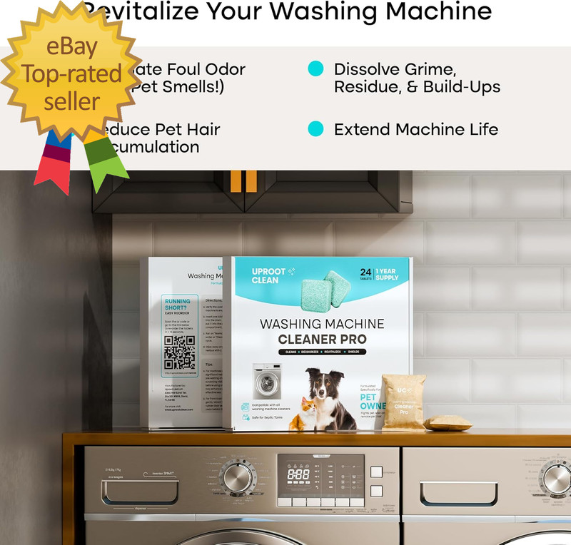 Washing Machine Cleaner Tablets - 24 Pack for a 12 Month Supply Formulated gallery