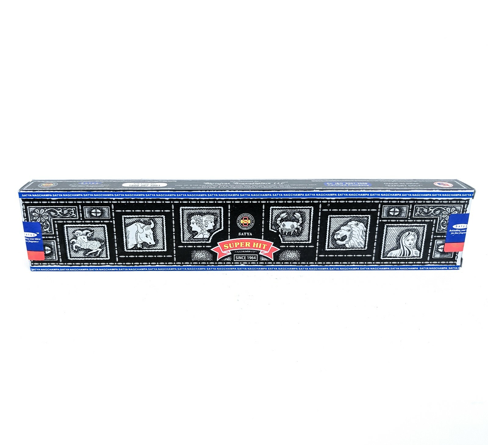 Satya Sai Baba Super Hit Incense Sticks, Hand Rolled, 15g Box, 10 Boxes gallery