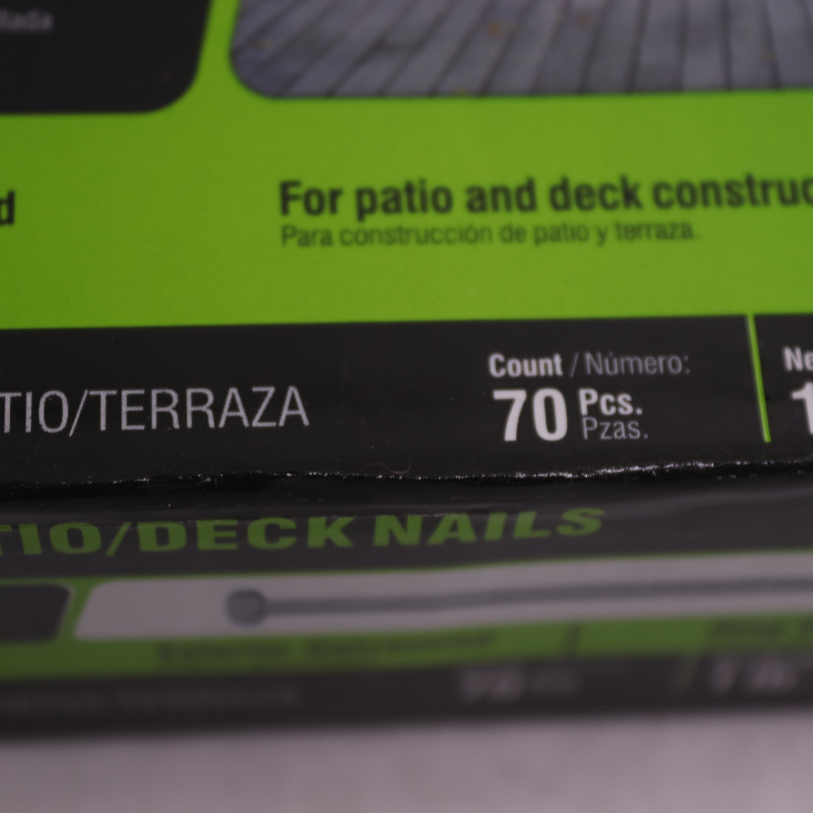 (70-Pk) Grip-Rite Ring Shank Patio Deck Nails Steel Hot-Galvanized #10 x 3-1/4" gallery