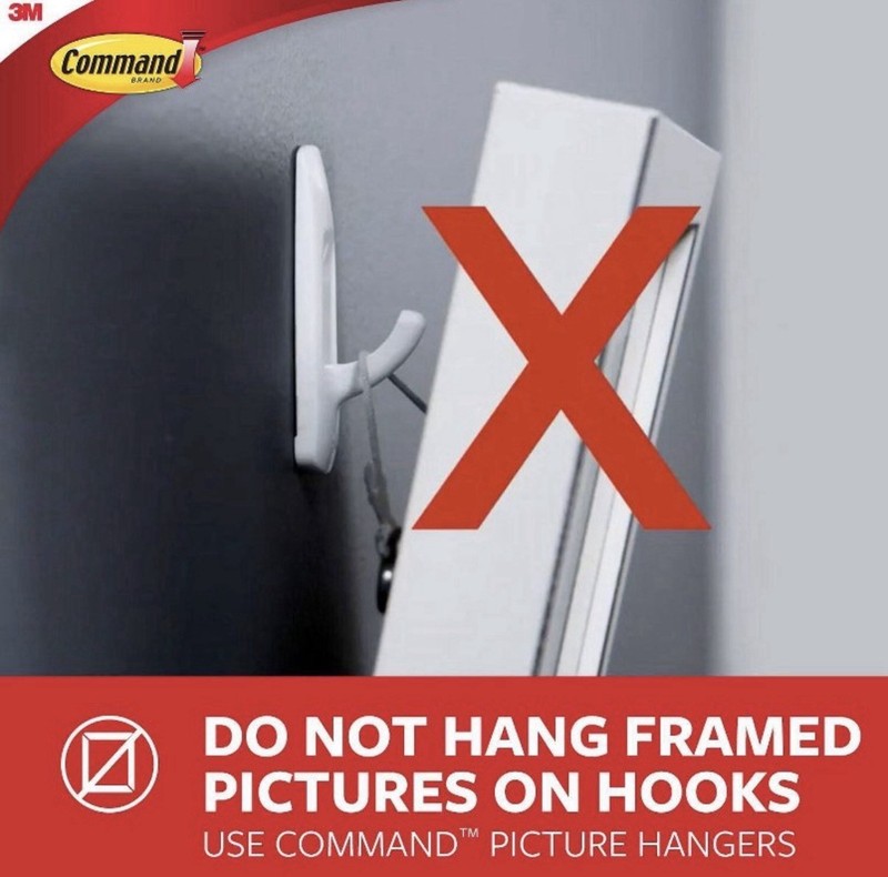 3M Command Picture Ledge Black 21" Floating Wall Shelf Damage Free Hanging 5lb gallery
