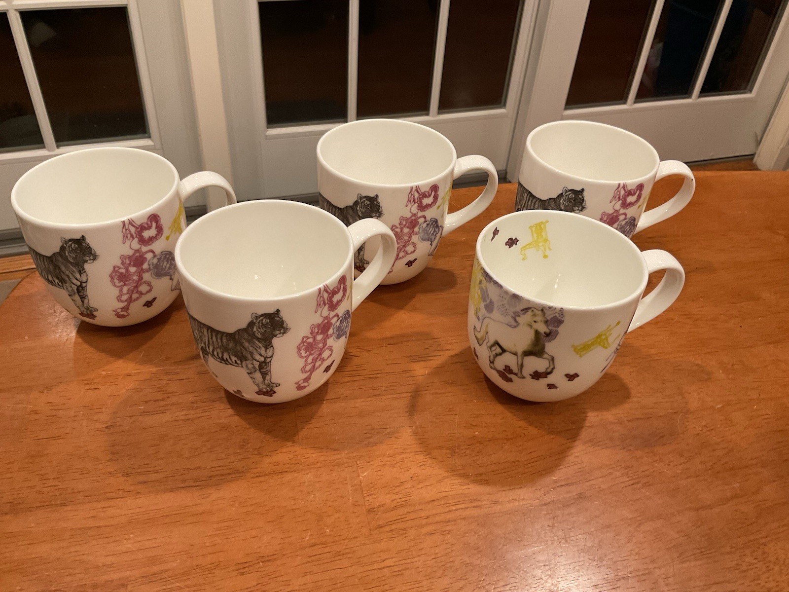 1 Concetta Gallo Discont Habitat X Mugs Fine Bone China-3 Tigers Avail gallery