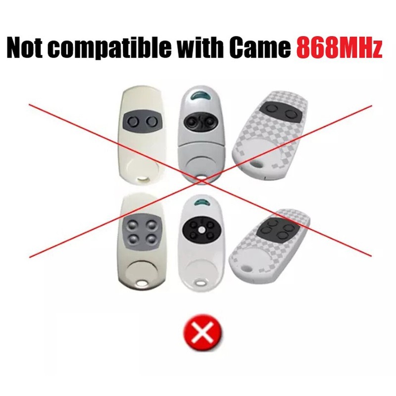 Remote Control for TOP 434 A Rolling Code Security Built-In Rechargeable Battery gallery
