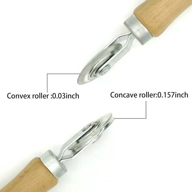 Screen Repair Kit - Screen Roller Tool with Bearing, Screen Retainer Spline(32Ft gallery