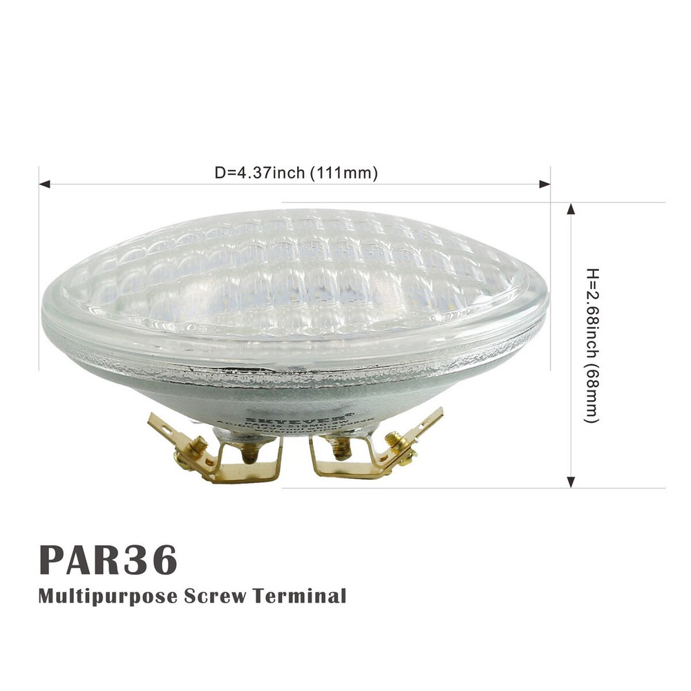PAR36 LED Reflector Landscape Light Bulb G53 12V 9W Warm White Waterproof 810lm