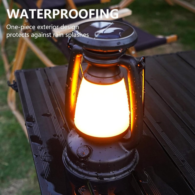Classic Solar Lantern Hanging Light Outdoor Garden Tree Yard Camping Decor Lamp gallery