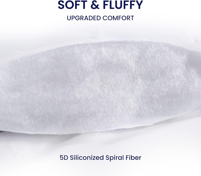 SLEEP ZONE Extra Long Twin Mattress Pad Cover for College Dorm - Soft Fluffy Pil gallery