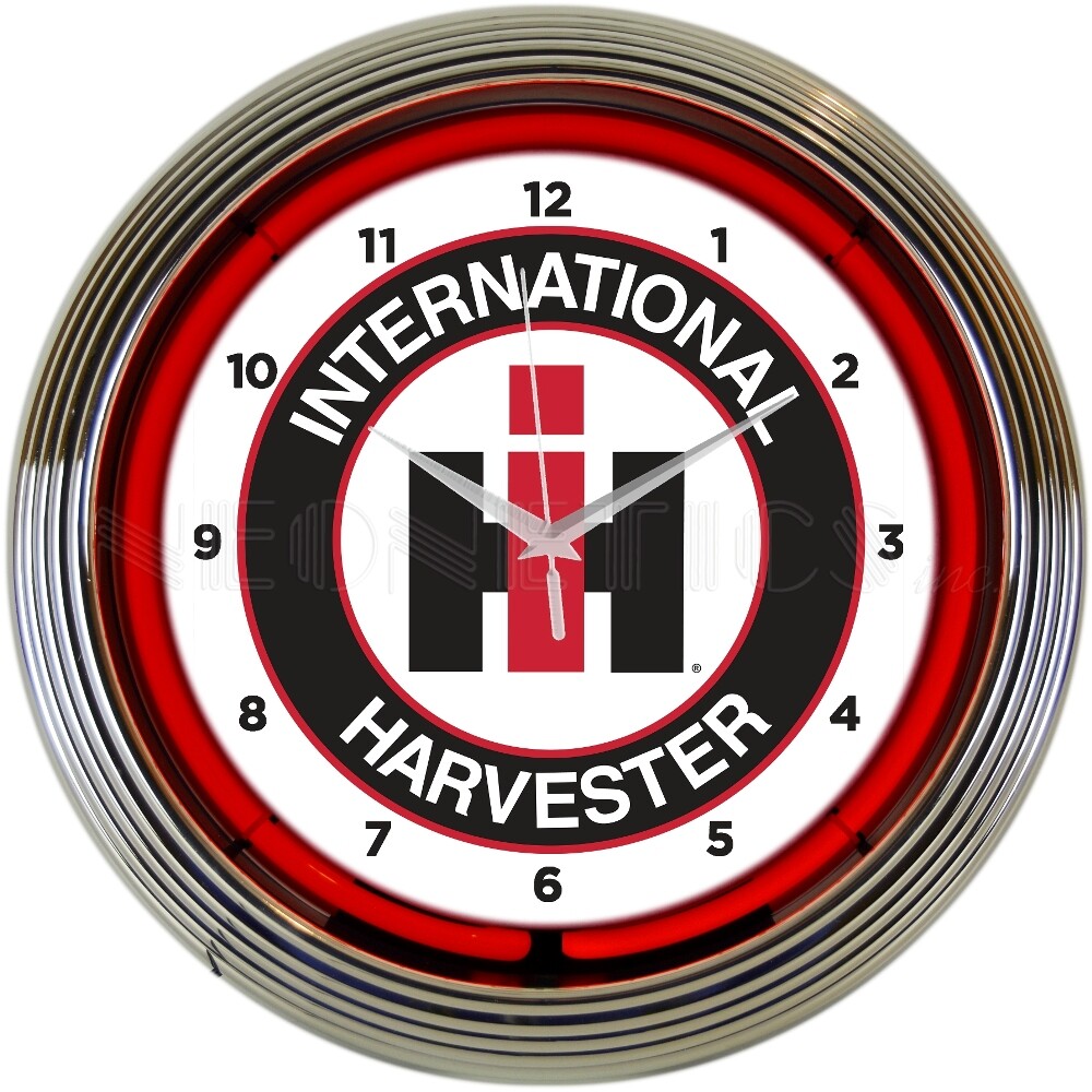 Neonetics 8CASEH International Harvester Auto Car Garage 15 Inches Neon Clock gallery