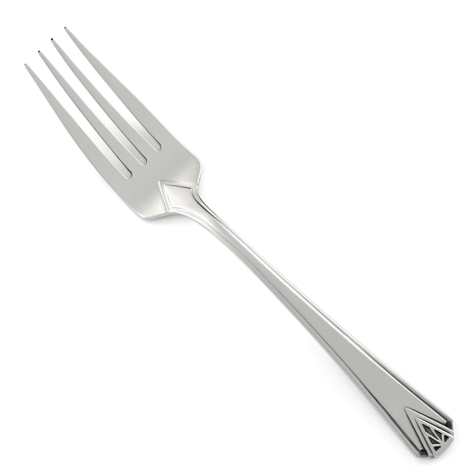 Oneida DEAUVILLE Stainless NEW Triangle Tip Glossy Silverware CHOICE Flatware gallery