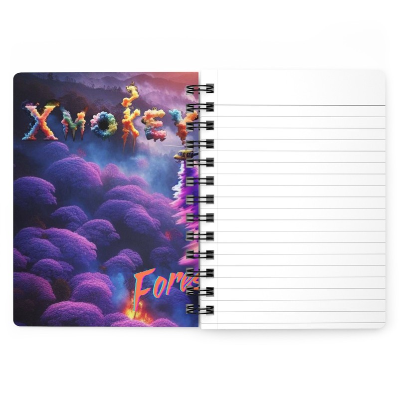 Forest Fire Spiral Bound Journal gallery