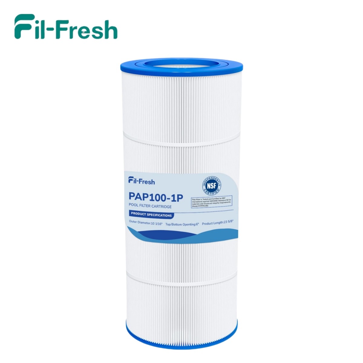 2-Pack CC100 Pool Filter Replacement for Pentair R173215 Pleatco PAP100 C-9410 gallery
