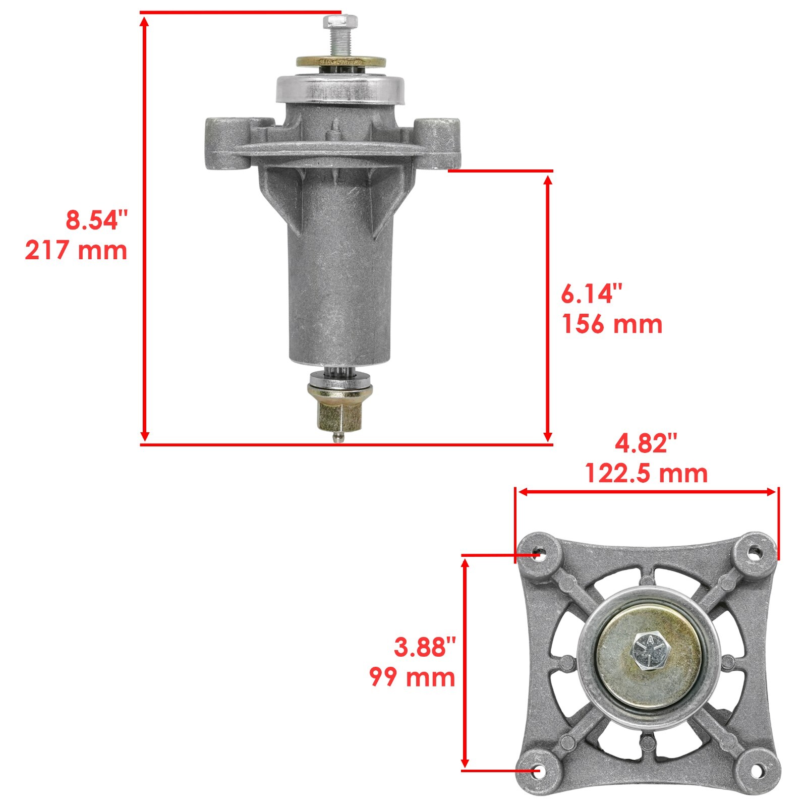 54" Deck Spindle Pulley Blade Rebuild Kit for Husqvarna GT2254 54" Deck gallery