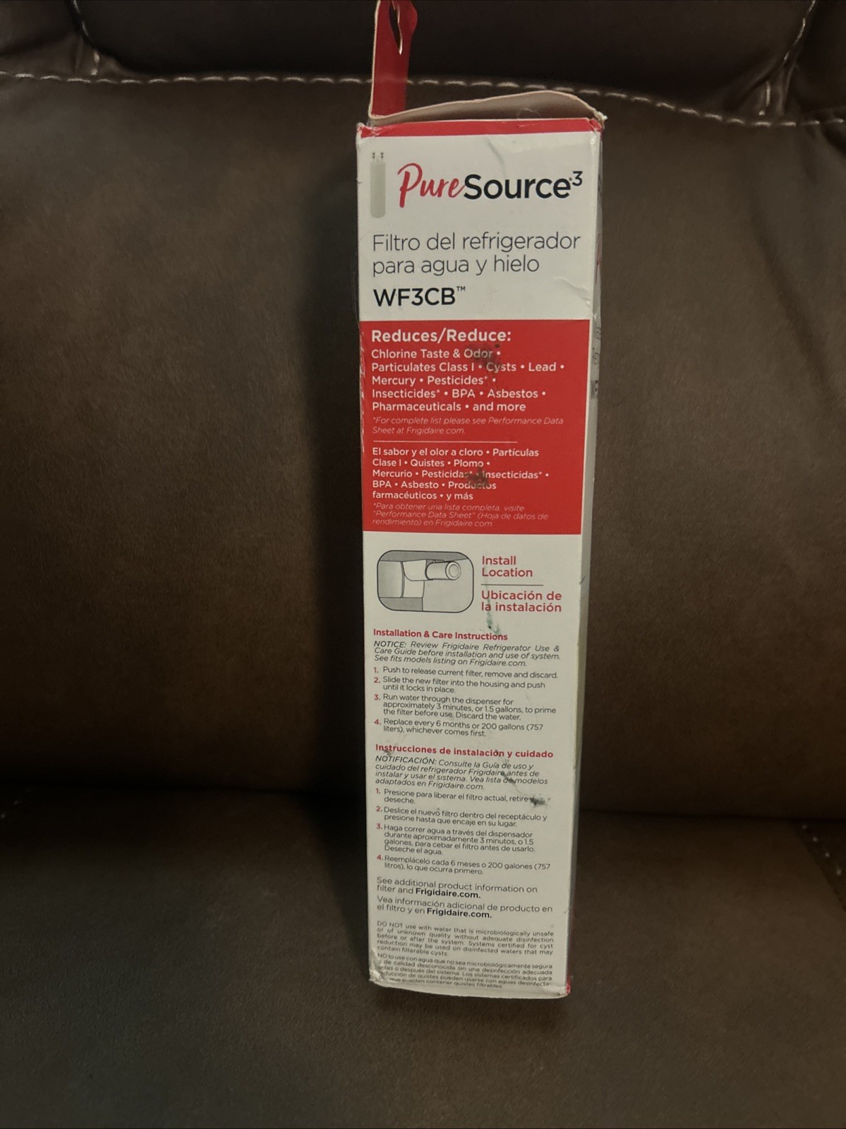 1PCS For Frigdaire WF3CB Pure Source 3 Refrigerator Water Filter （US STOCK） gallery