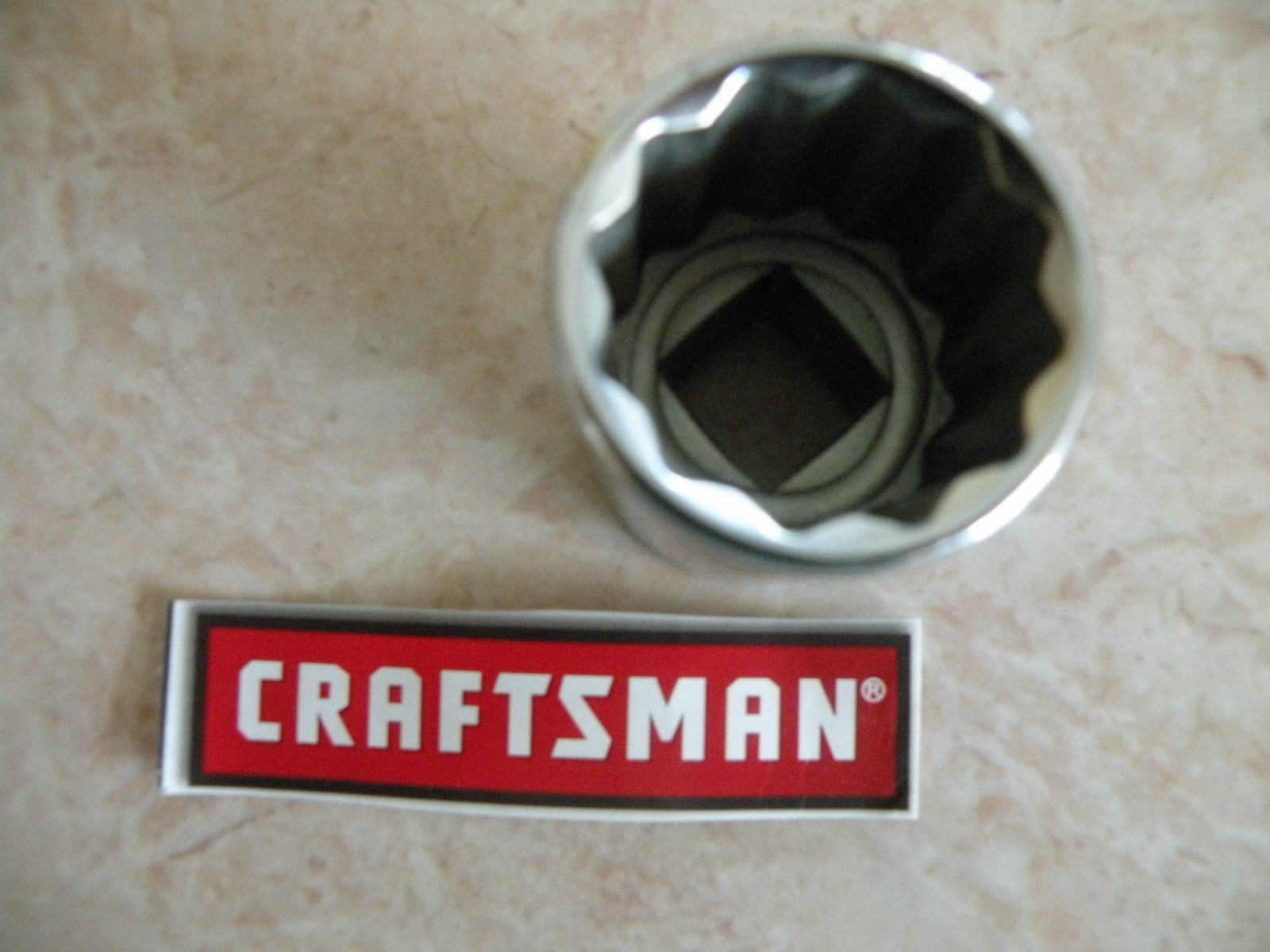 NEW CRAFTSMAN 1/2" Drive Dr SAE Inch SOCKET 12pt 12 Pt Point Wrench - ANY SIZE gallery