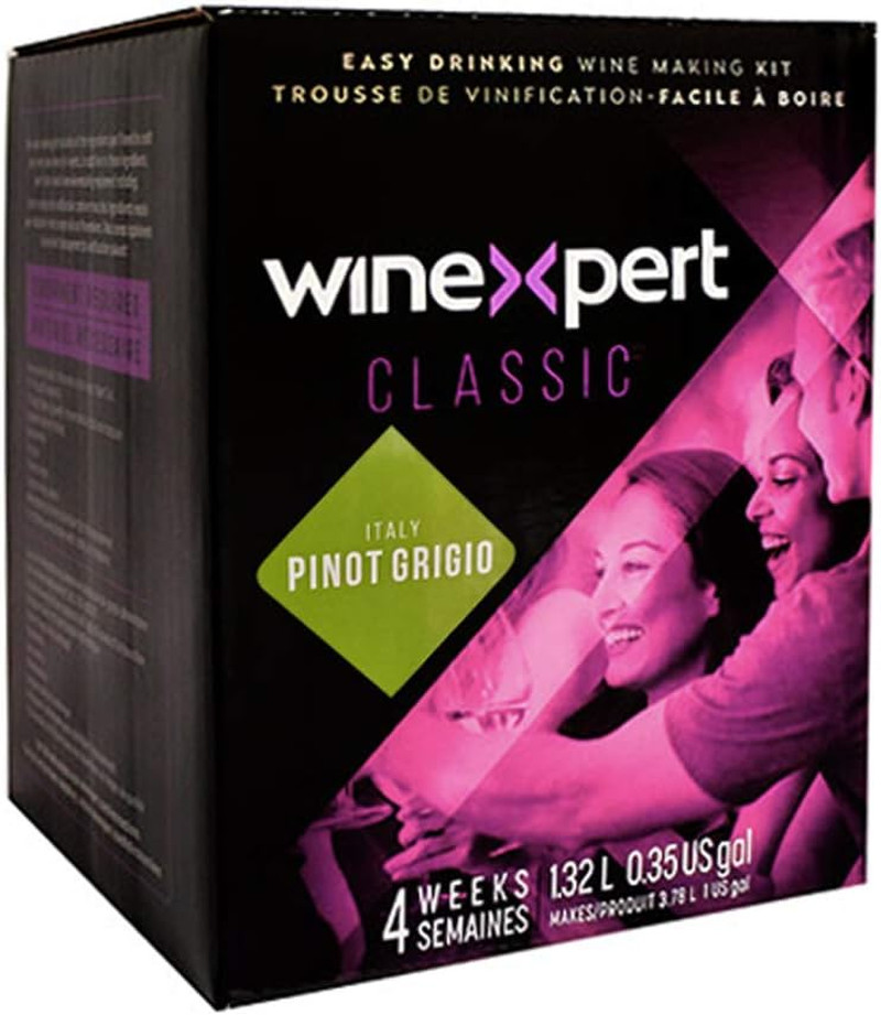 Classic Italian Pinot Grigio One Gallon Wine Ingredient Kit gallery