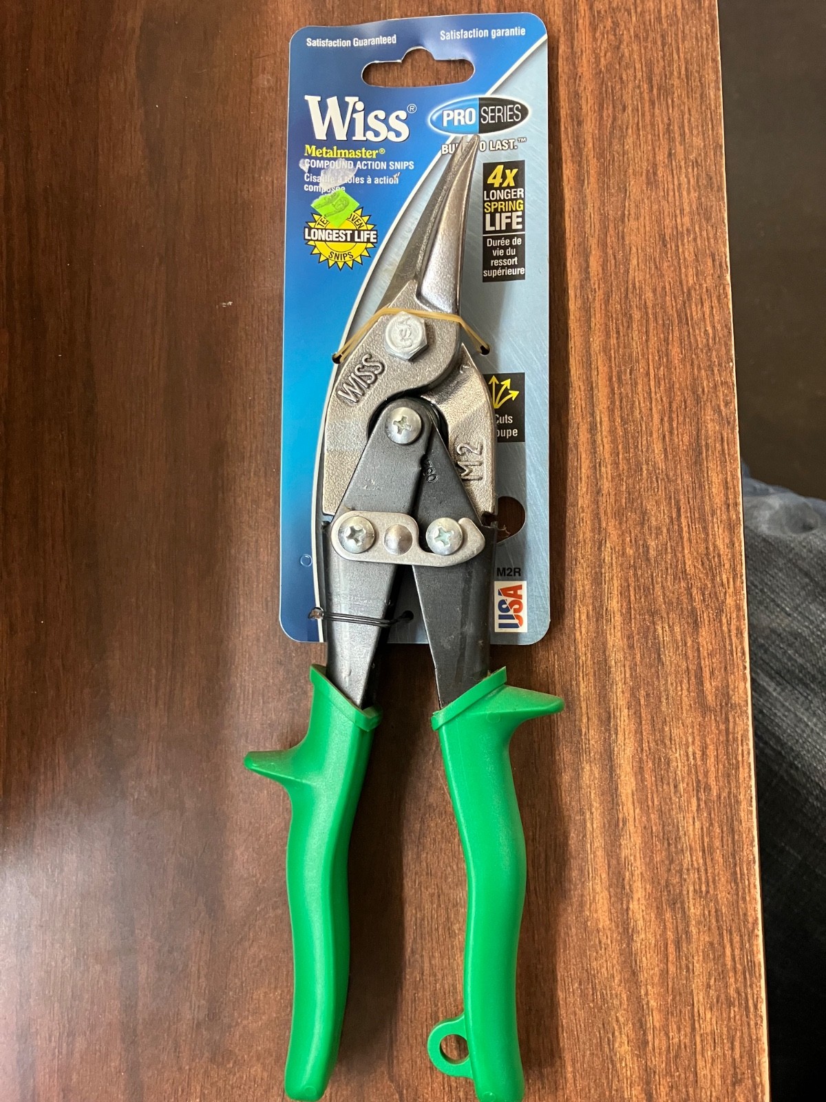 Crescent Wiss 9-3/4 in. Compound Action Straight and Right Cut Aviation Snip NEW gallery