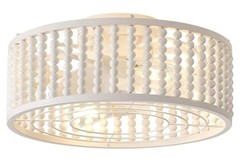 Ceiling Fans with Lights and Remote, Caged Ceiling Fan with Handcrafted…
