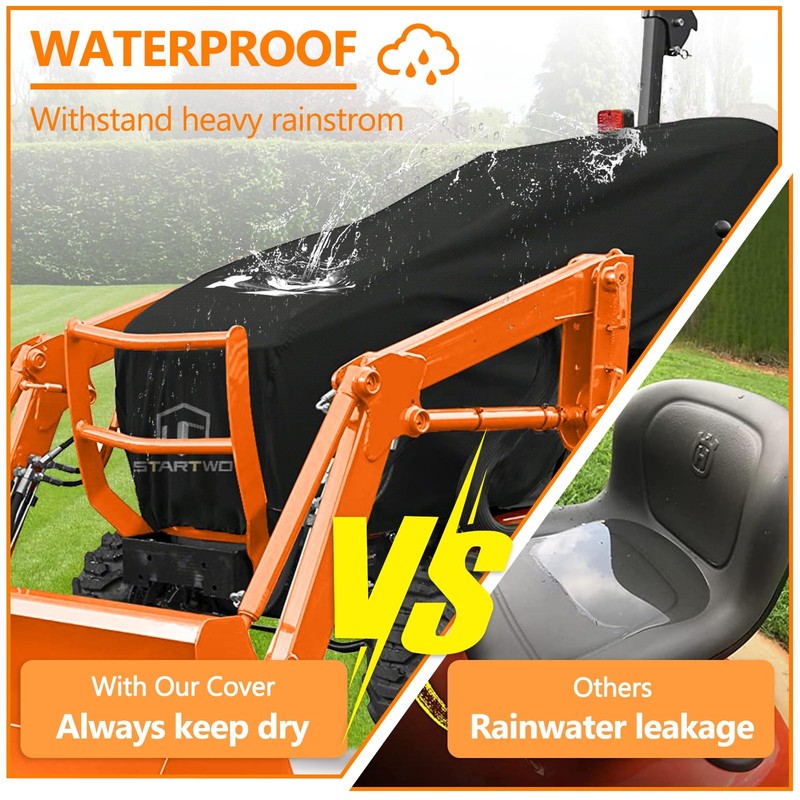Tractor Cover Watrproof Heavy Duty, Tear-Resistant Anti-UV Compact Utility Tr... gallery