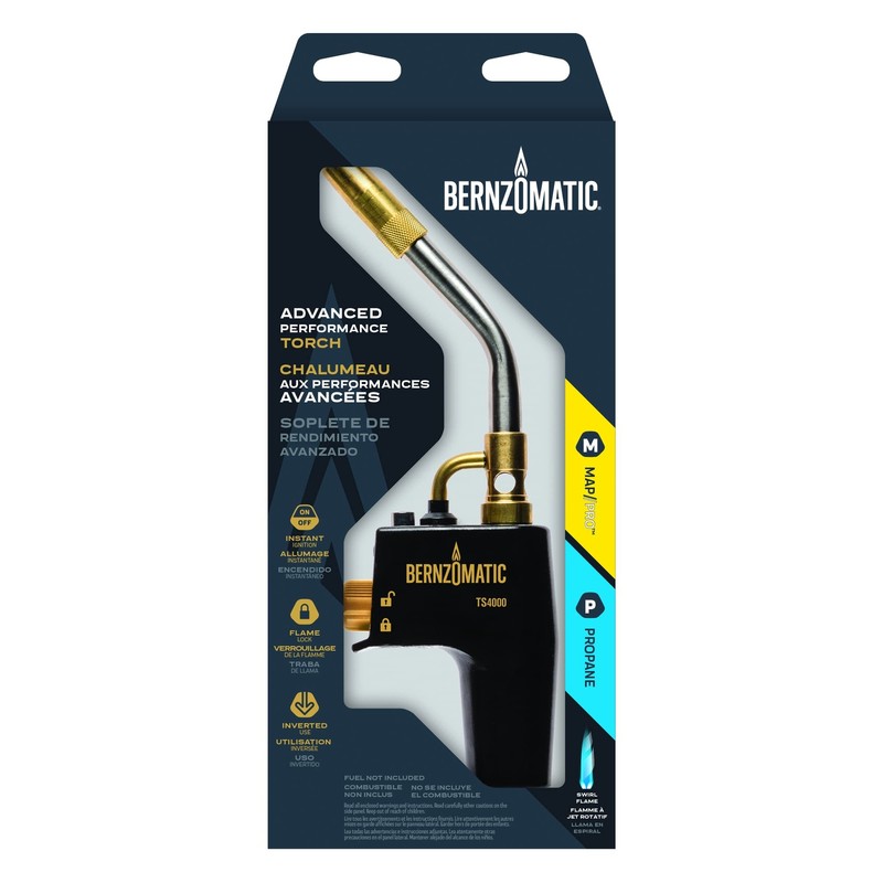 Bernzomatic Map Pro Gas Cylinder 3-Pack with Advanced Performance Torch TS4000T gallery