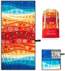 New! OCOOPA Microfiber Beach Towel Fast Drying Oversize Mat Sand Free Extra soft