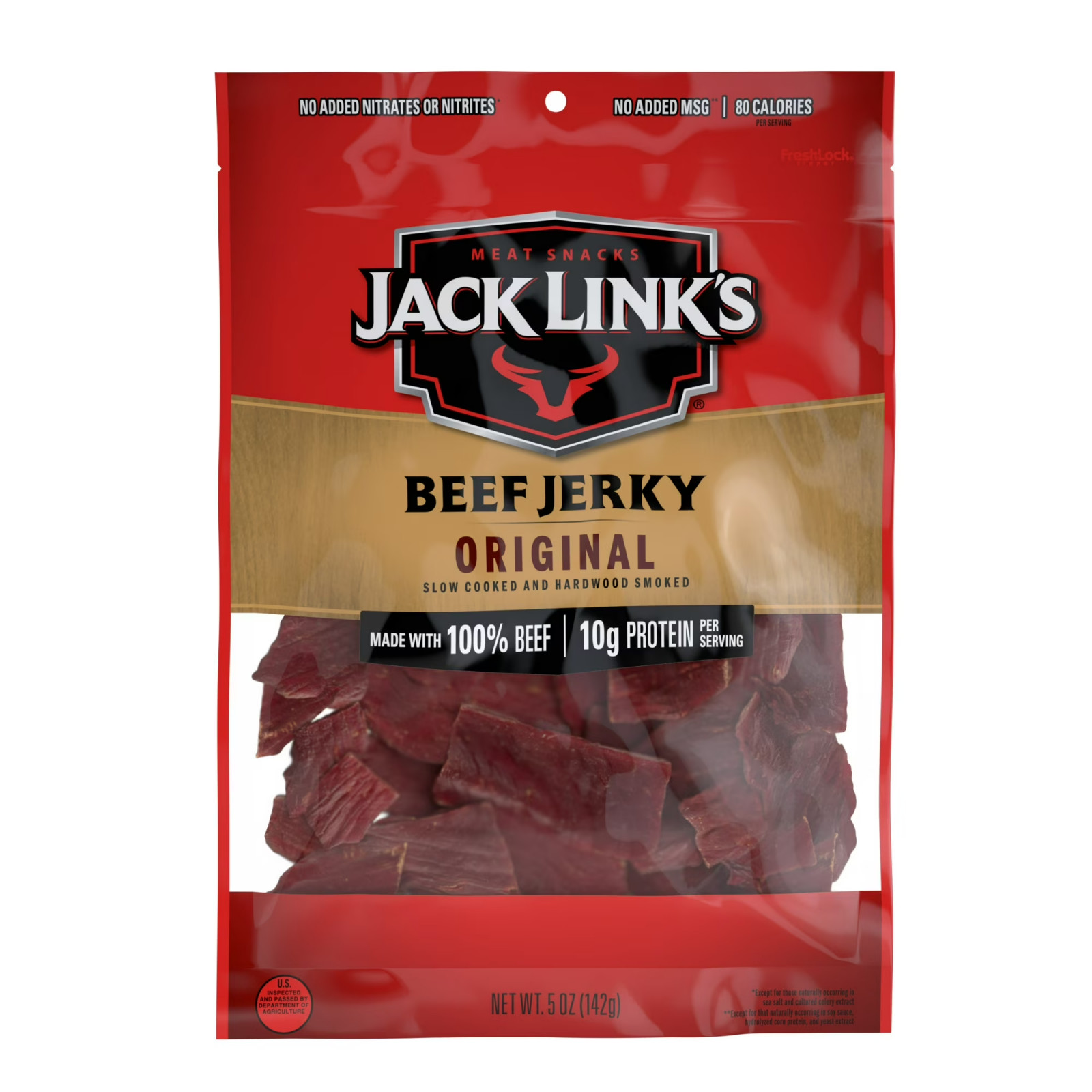 Jack Link’s Beef Jerky, Original, Made with 100% Beef, 5 oz gallery