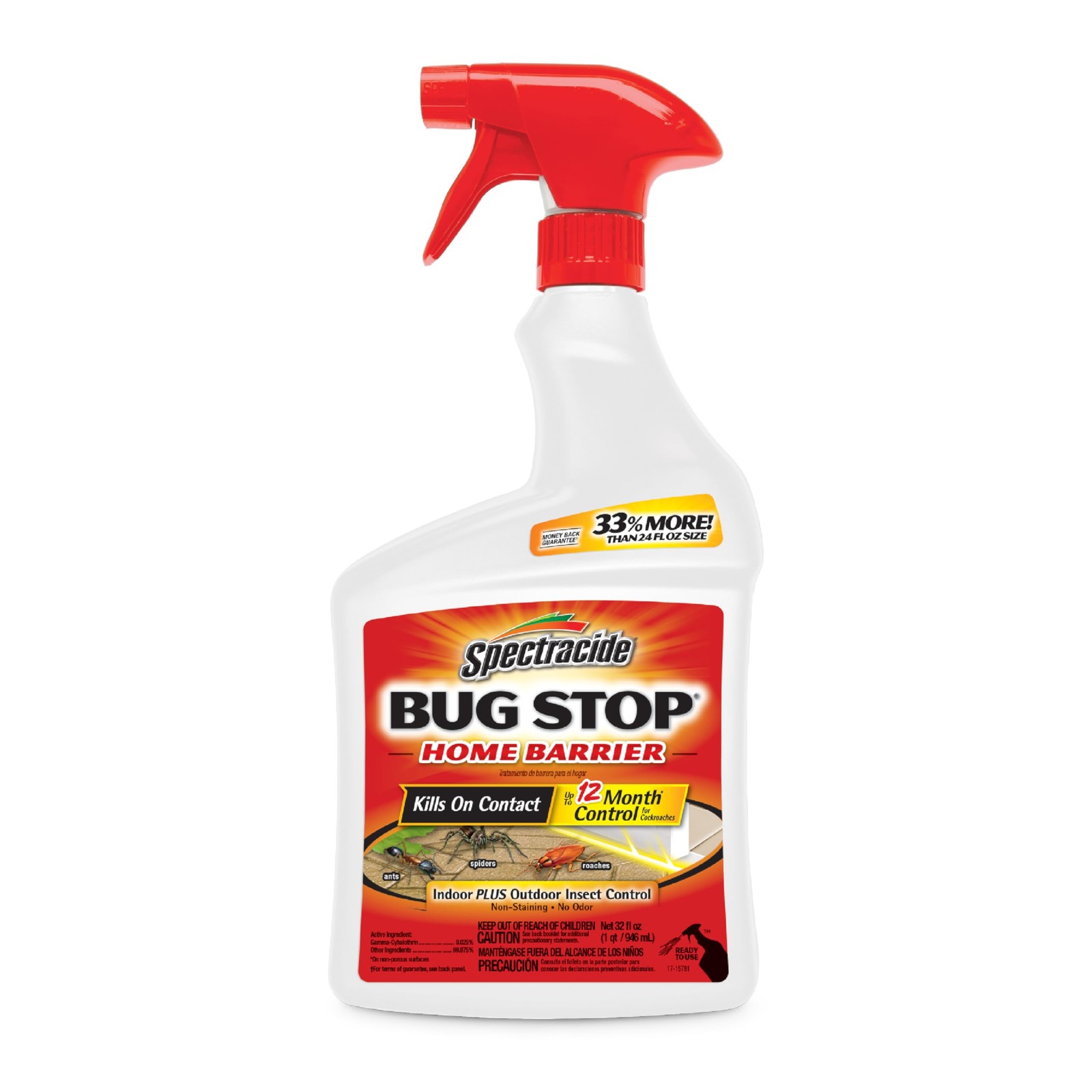 Spectracide Bug Stop Home Barrier 32 Ounces, 32 Fl Oz (Pack of 1) gallery