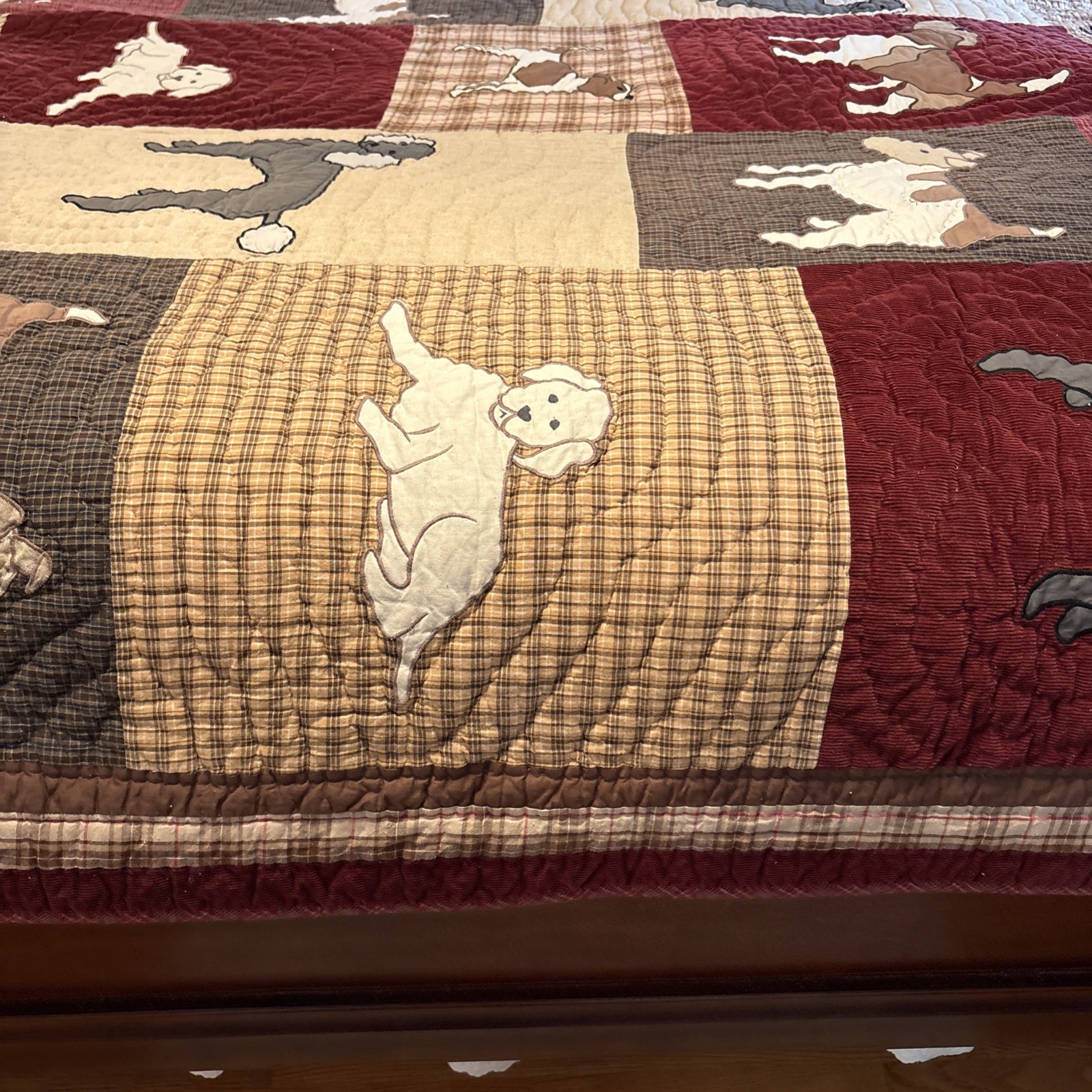 The Company Store Kids' Zone Twin Comforter With A Dog Pattern &1 pillow sham gallery
