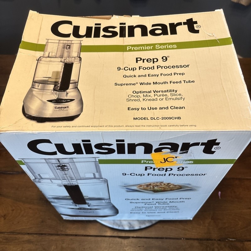 Cuisinart Prep 9 Cup Food Processor Brushed Stainless Finish DLC-2009CHB gallery