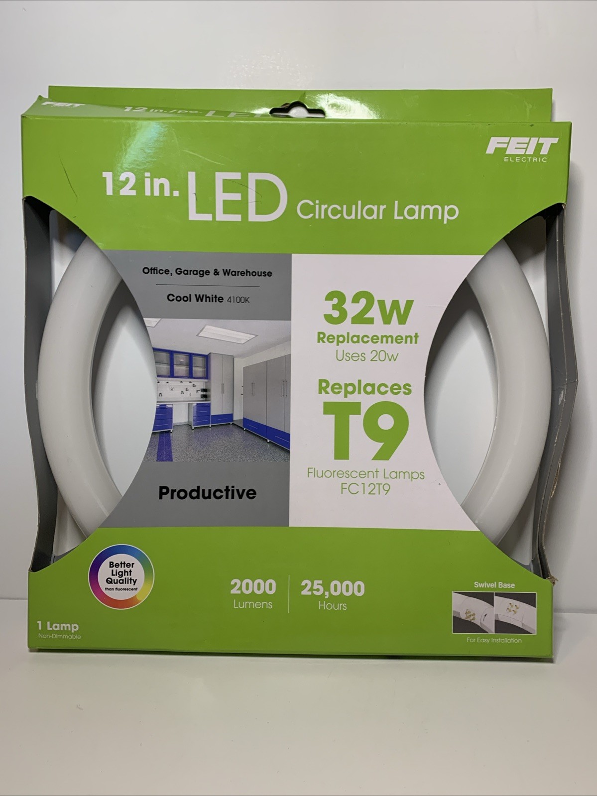 Feit Electric 12-inch LED Circular Lamp 32 Watts 2000 Lumens 20W Replaces T9 gallery