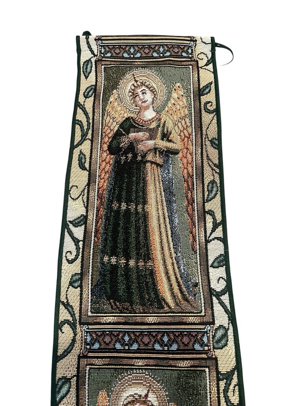 Angelic Concerto Tapestry Bell Pull Wall Hanging Decor Religious 40”x6.25” gallery