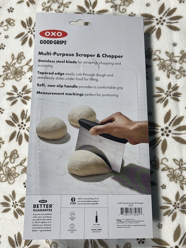 OXO Good Grips Multi-Purpose Scraper & Chopper Stainless steel - Dishwasher Safe gallery