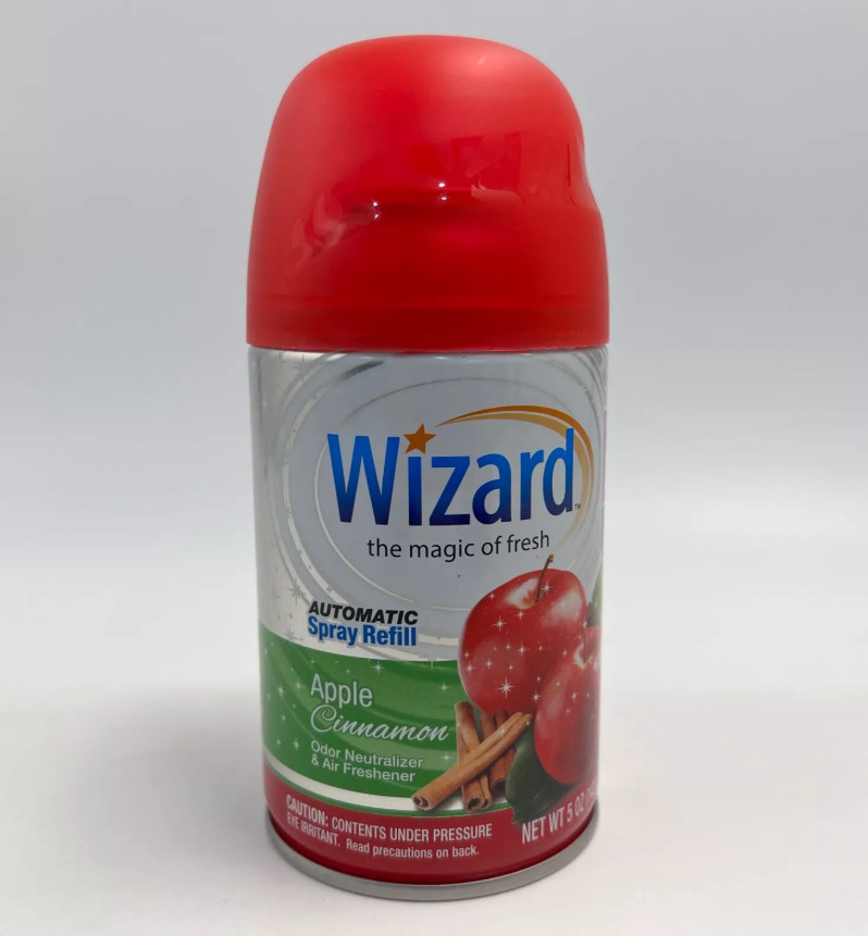 12 Wizard Automatic Spray Refills Apple Cinnamon 5 oz SEE NOTE gallery