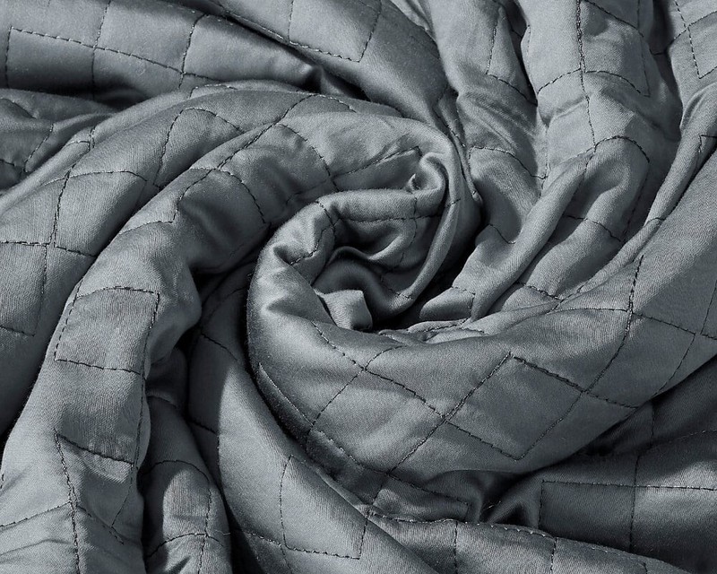 Gravity Cooling Weighted Blanket (Queen/King - 90" x 90" - 35lbs) in Navy gallery