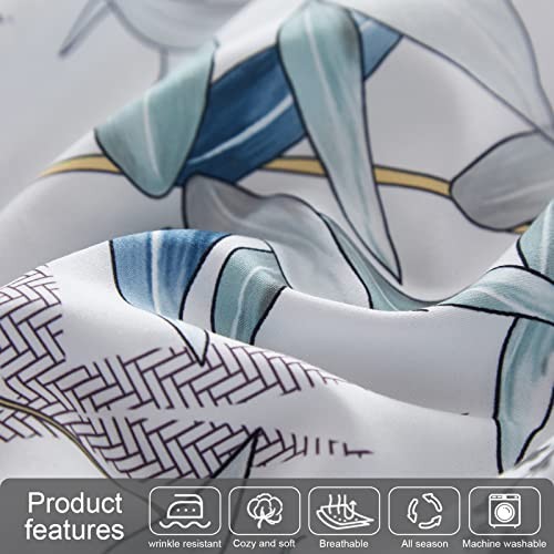 Comforter Set Size - 7 Pieces Bed in a Bag, Bedding Set, Soft Queen White gallery