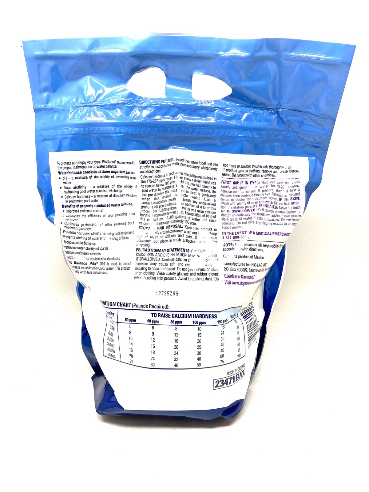 BioGuard Balance Pak 300 (7lb) gallery