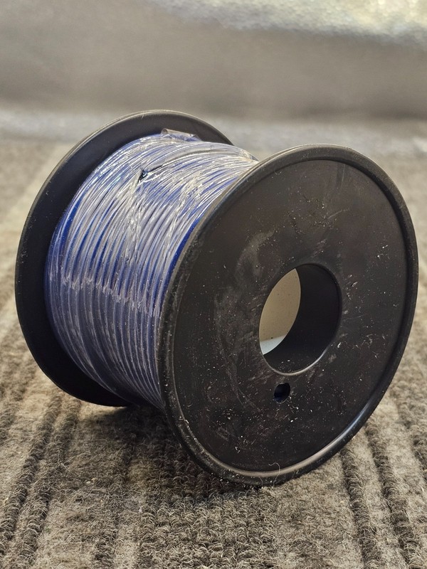 Low Voltage Primary Wire 16AWG 100FT Blue Copper Clad Aluminum gallery