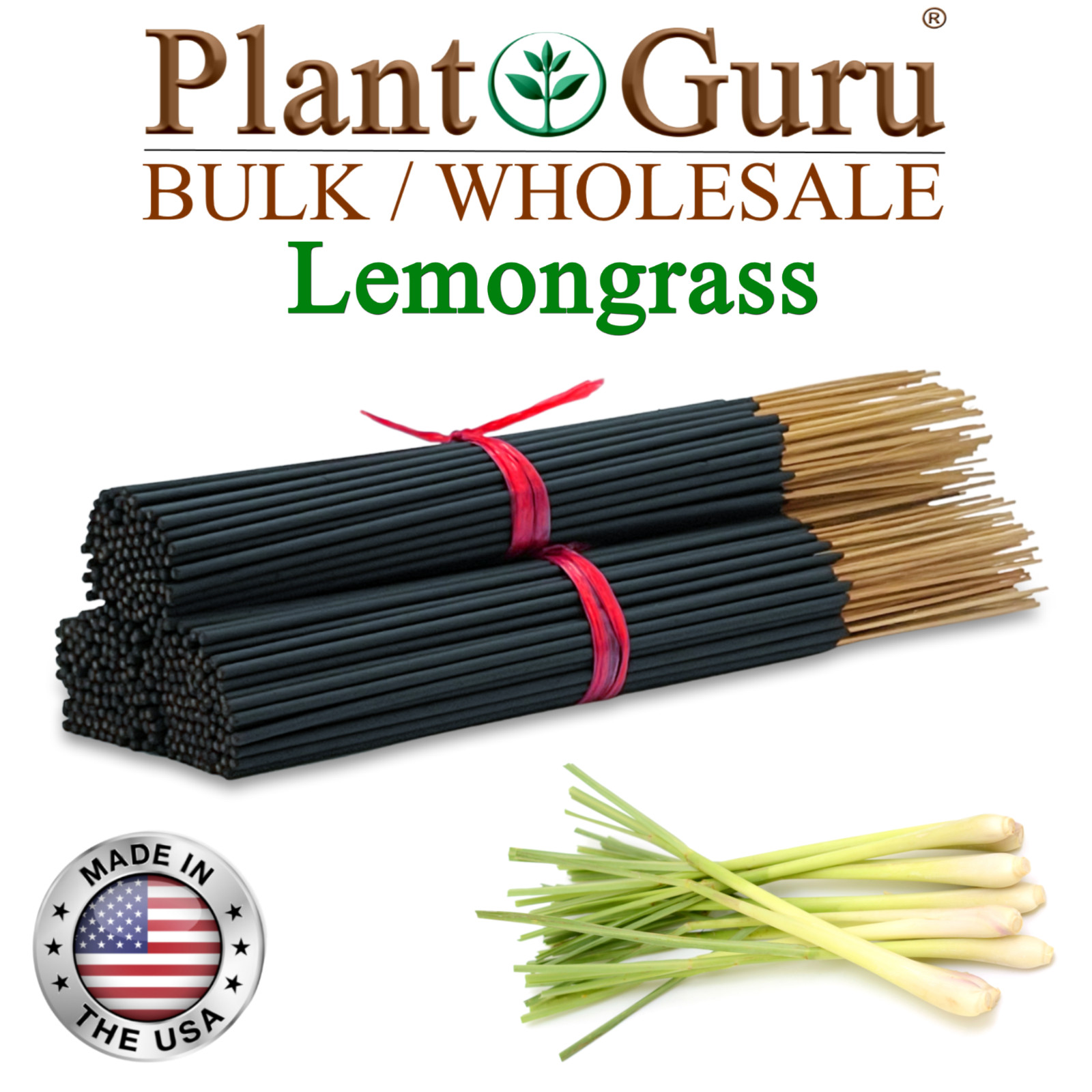 LEMONGRASS Incense Sticks 11" Bulk Pack Wholesale Hand Dipped Lot gallery