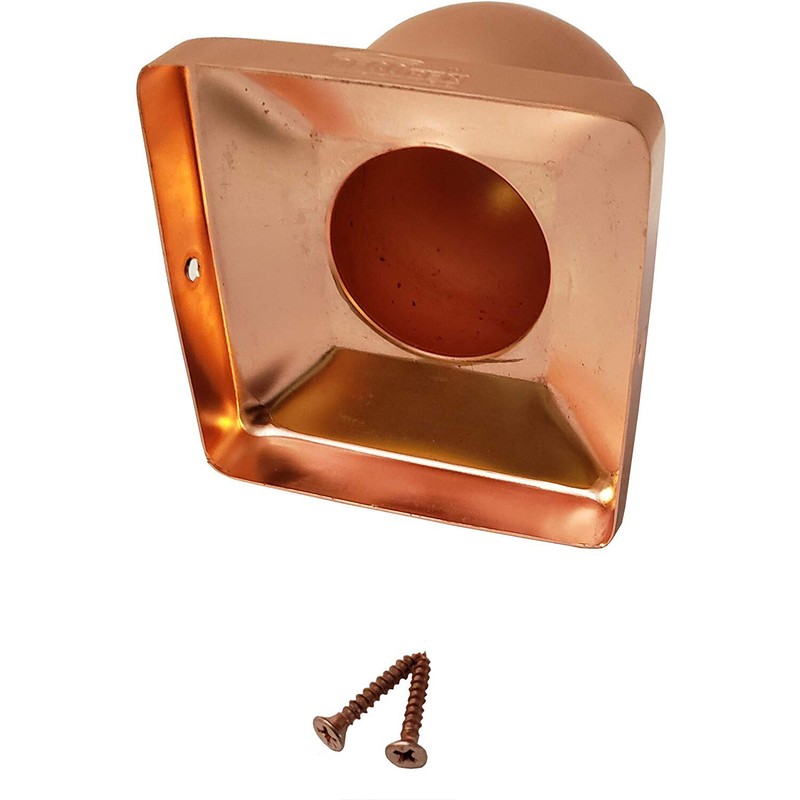 3.5" x 3.5" Solid Copper Ball Post Cap for True/Actual 3.5" x 3.5" Wood Posts gallery