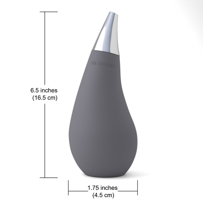 2pc QQ-Studio Gray Soft Silicone Squeezable Liquid Hand Soap Wash Dispenser gallery